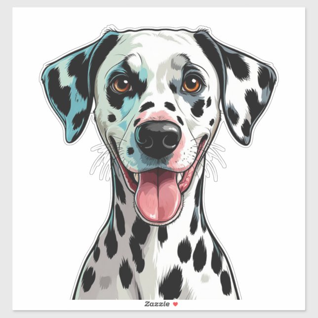 Playful Dalmatian Puppy (Sheet)