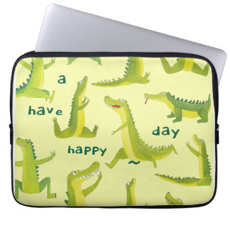 Playful Dinosaurs Electronics Bag