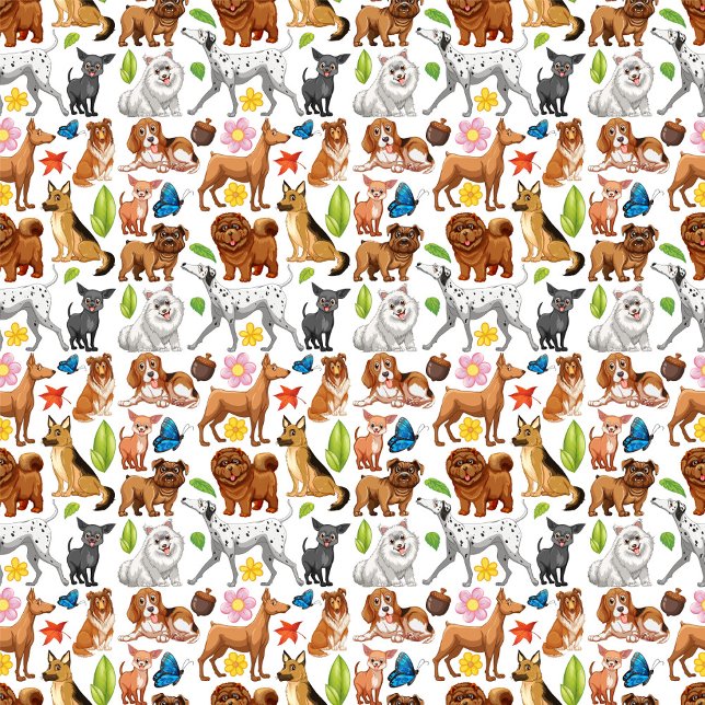 Playful Dog Parade iPhone Case (“A tail-wagging design for every dog lover!”)