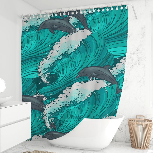 Playful Dolphins and Ocean Waves (Creator Uploaded)