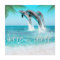 PLAYFUL DOLPHINS TROPICAL OCEAN  Save the Date
