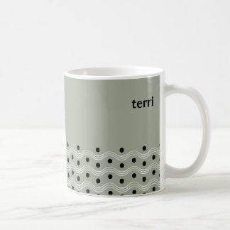Playful Dots and Squiggles Coffee Mug