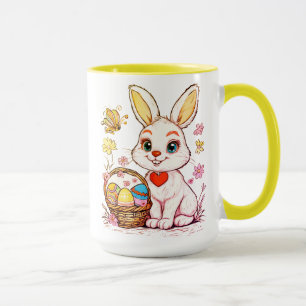 Playful Easter Bunny Mug