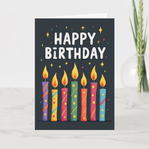 Playful Elements Birthday Card