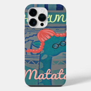 Playful Giraffe Art: An African Delight iPhone 14 Pro Max Case
