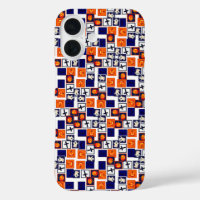 playful Halloween-themed pattern