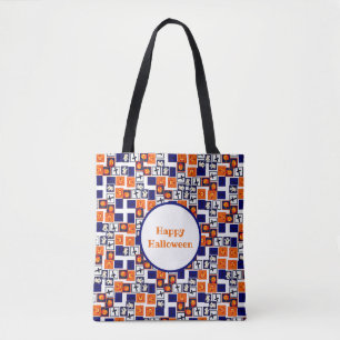 playful Halloween-themed pattern  Tote Bag