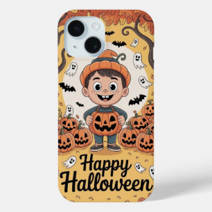 Playful Happy Halloween Pumpkin iPhone / iPad case