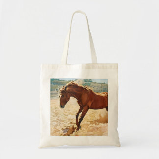 Playful Horse Tote Bag