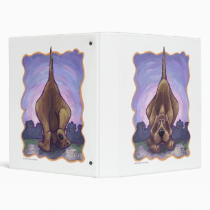 Playful Hound Dog Gifts & Accessories Binder
