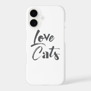 Playful, joyful, modern, cute design of Love Cats