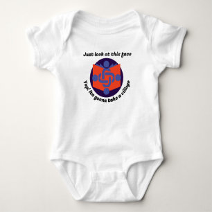 Playful kids clothes baby bodysuit