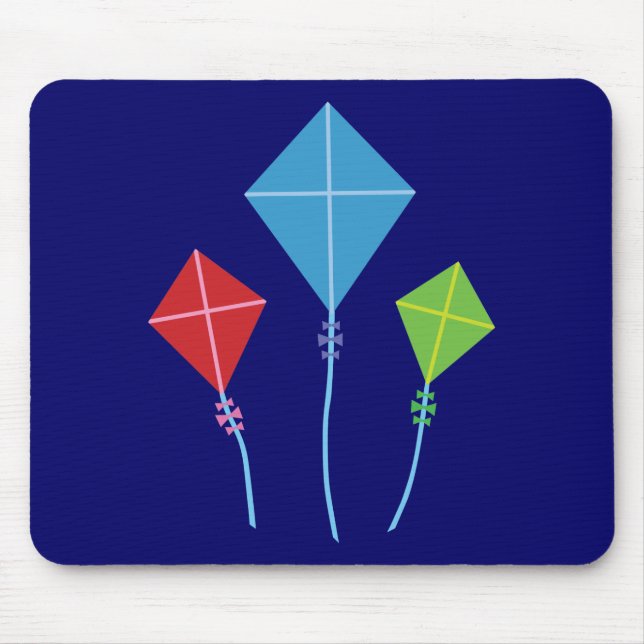 Playful Kites Mouse Pad (Front)
