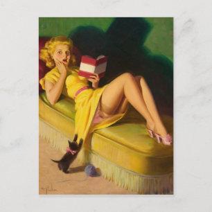 Playful Kitten Postcard