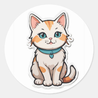 Playful Kitten Sticker - Pefect for Cat any Lover