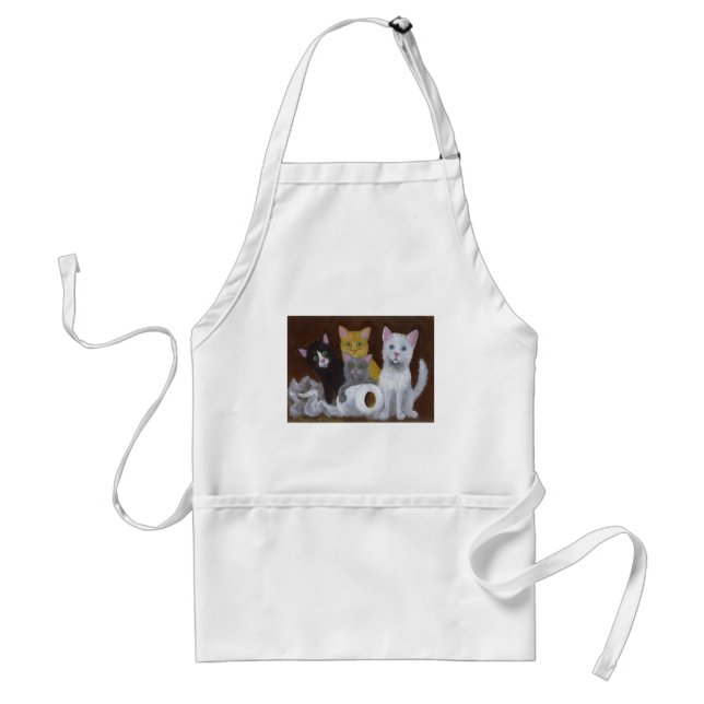 Playful Kittens Standard Apron (Front)