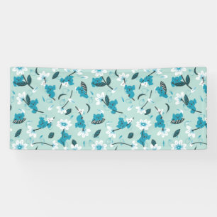 Playful Koala Pattern Cute Animal and Nature Art Banner