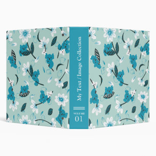 Playful Koala Pattern Cute Animal and Nature Art Binder