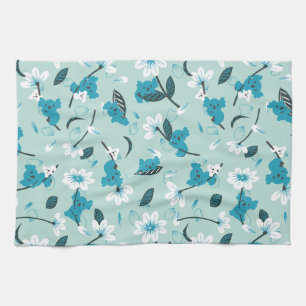 Playful Koala Pattern Cute Animal and Nature Art Kitchen Towel