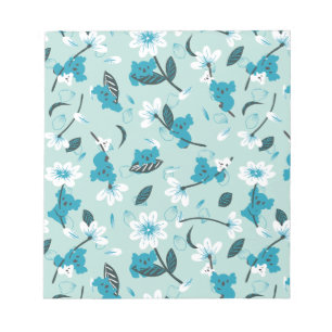 Playful Koala Pattern Cute Animal and Nature Art Notepad