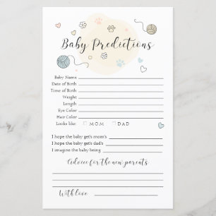 Playful little kitten Predictions for Baby