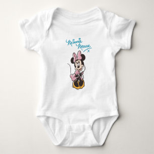 Playful Minnie Mouse Polka Dot Daydream Baby Bodysuit