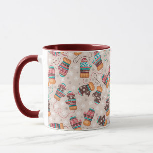 Playful mittens mug