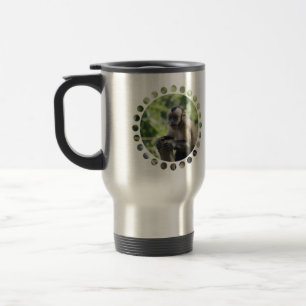 Playful Monkey Travel Mug