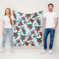 Playful Monkeys Pattern of The White Lotus