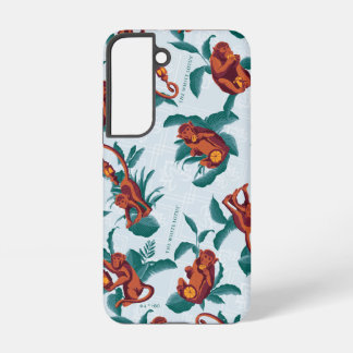 Playful Monkeys Pattern of The White Lotus Samsung Galaxy Case