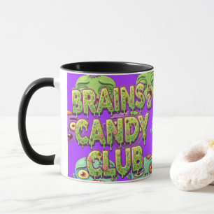 Playful Monsters Zombies For Halloween Mug