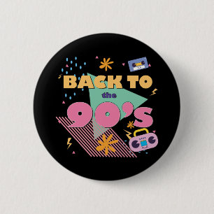 Playful Nostalgia Design 2 Inch Round Button