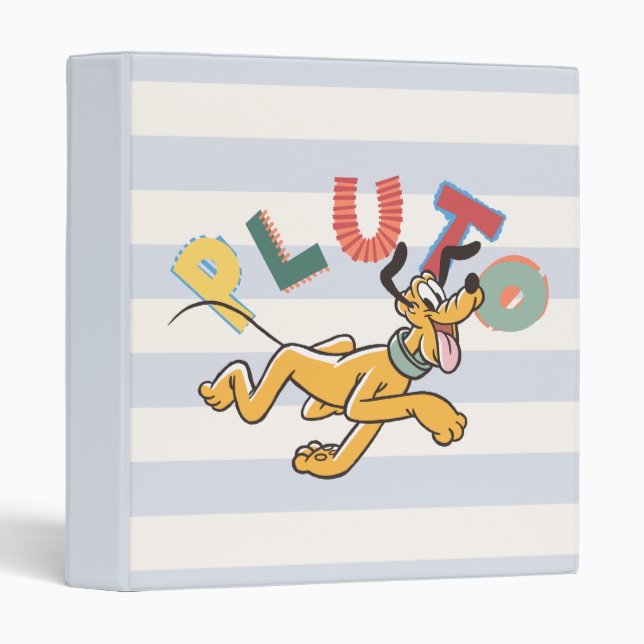 Playful Pastel Pluto Binder (Front/Spine)