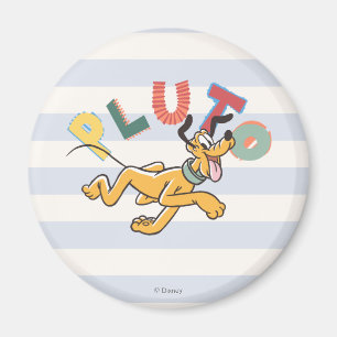 Playful Pastel Pluto Magnet