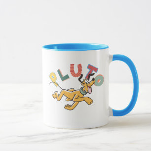 Playful Pastel Pluto Mug