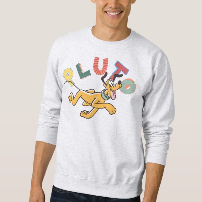 Playful Pastel Pluto Sweatshirt (Front)