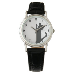 Playful Peeking Kitty Cat - Light Watch