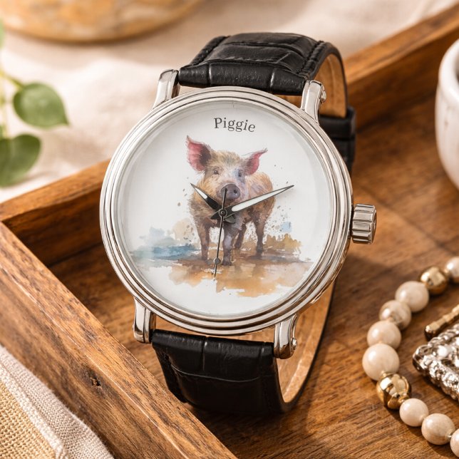 Playful Piglet, custom Watch (Creator Uploaded)