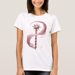 Playful Pink STAR WAND Quote Design T-Shirt