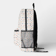Playful Playful Retro Terrazzo Pattern Backpack