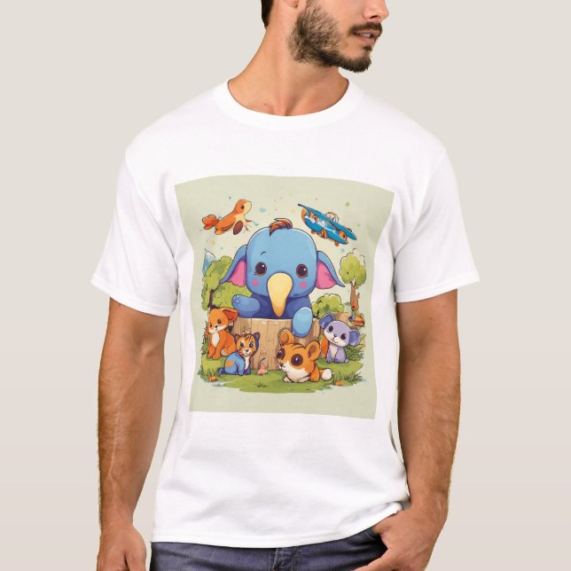 Playful Playground Creations: Where Imagination Me T-Shirt (Front)