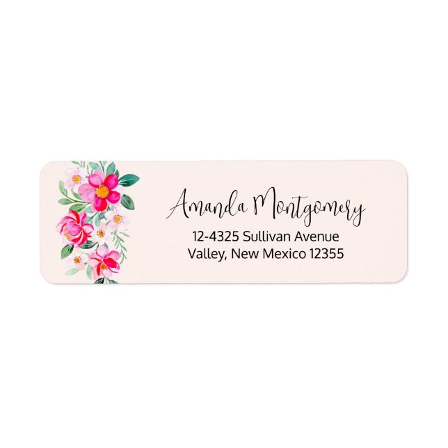 Playful Pretty Pink Flower Bouquet (Front)
