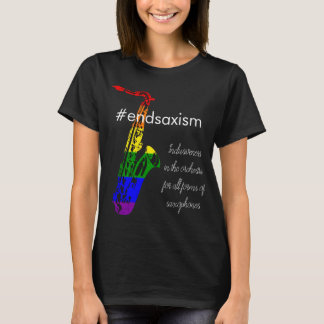 Playful pro- saxophone design sax-pride T-Shirt