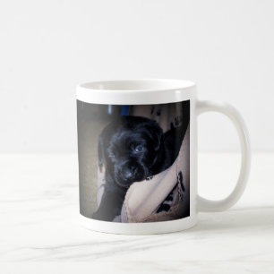 playful pup coffee mug