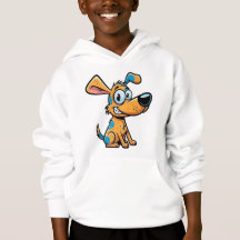 Playful Pup Kids' Pullover Hoodie