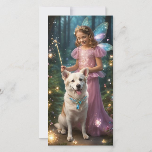 Playful Pups Ocean Christmas Holiday Card (Front)