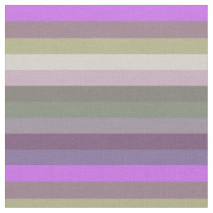 Playful Retro Pop Stripe Pattern Fabric