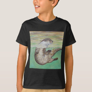 Playful River Otter T-Shirt