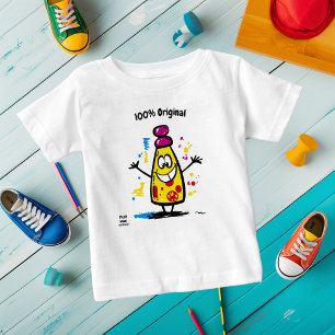 Playful Salt Shaker Cartoon – Fun and Customizable Baby T-Shirt