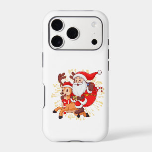 **"Playful Santa Claus Design – Fun and Festive Ch